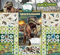 DINOSAURIOS - SUPER SET DE 500 PEGATINAS