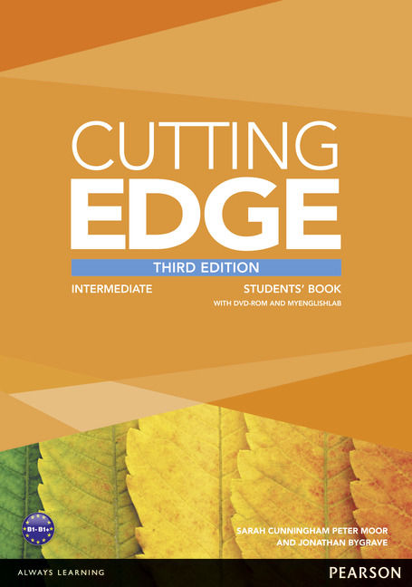 CUTTING EDGE 3RD EDITION INTERMEDIATE STUDENTS' BOOK WITH DVD AND MYENGLISHLAB P