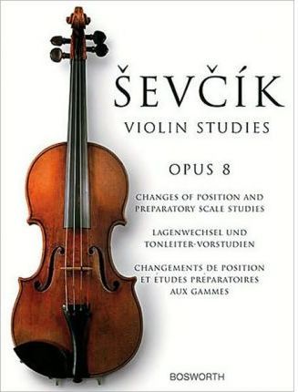 VIOLIN. OP. 8 CAMBIOS DE POSICION Y PREPARACION DE ESCALAS/SEVCIK/BOSW