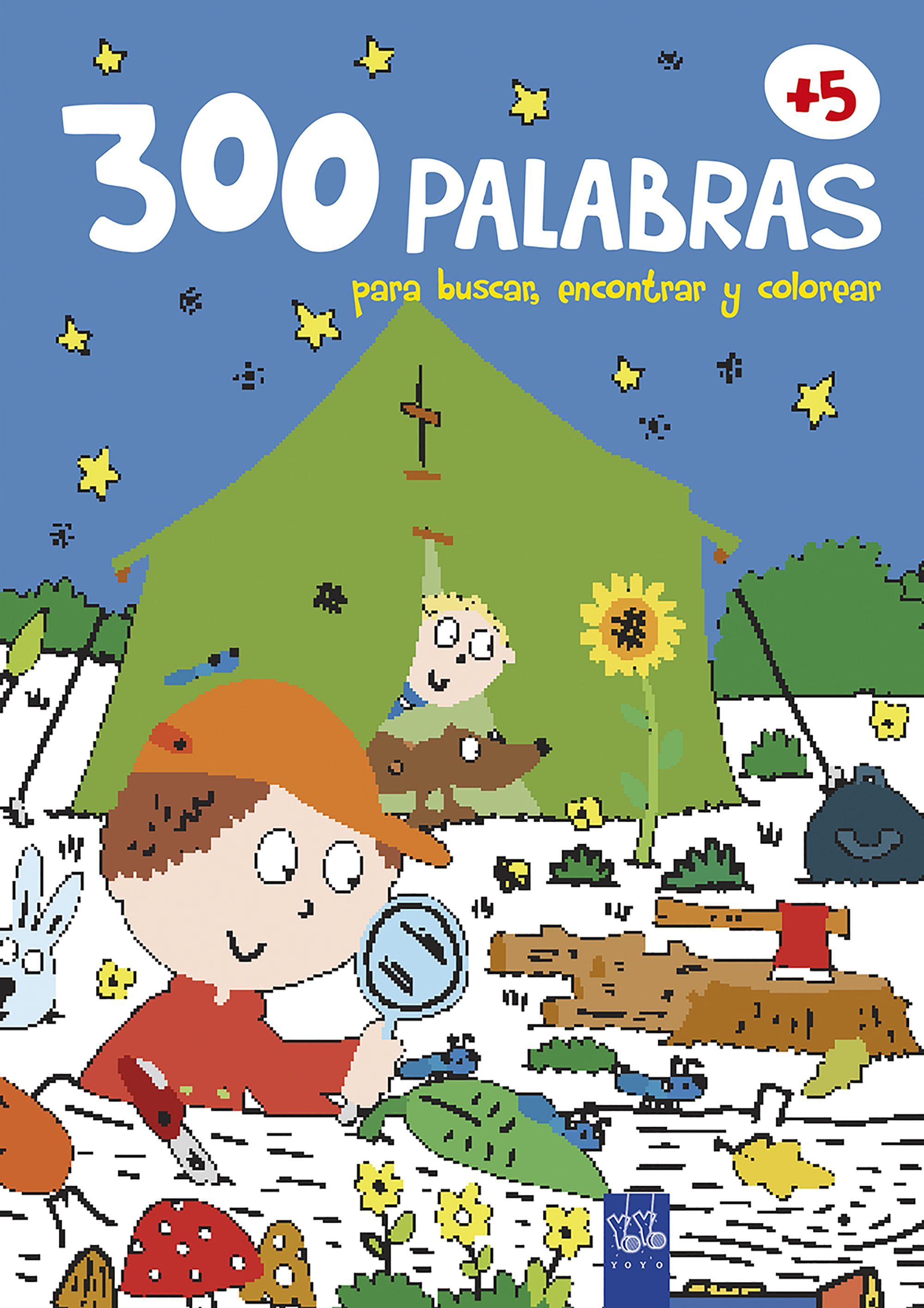 300 PALABRAS PARA BUSCAR, ENCONTRAR Y COLOREAR