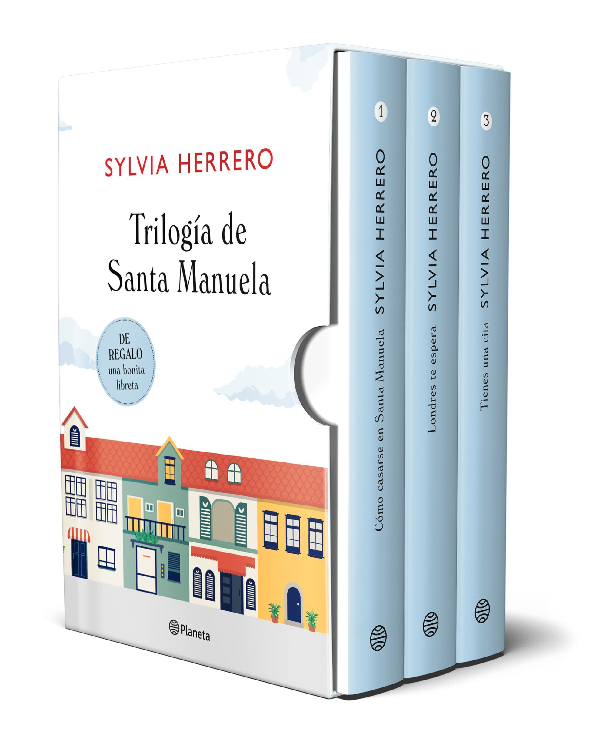 ESTUCHE SANTA MANUELA (CÓMO CASARSE EN SANTA MANUELA + LONDRES TE ESPERA + TIENE