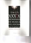 XXXIX  SEMAS DE MÚSICA RELIGIOSA EN CUENCA