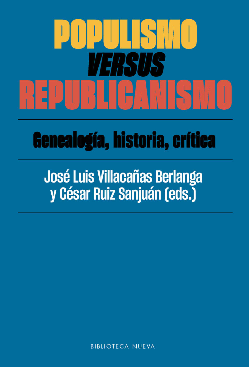 POPULISMO VERSUS REPUBLICANISMO
