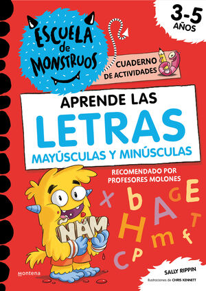 APRENDER A ESCRIBIR LAS LETRAS EN LA ESCUELA DE MONSTRUOS