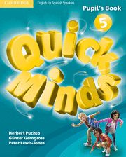 QUICK MINDS LEVEL 5 PUPIL'S BOOK WITH ONLINE INTERACTIVE ACTIVITIES