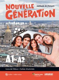 NOUVELLE GENERATION A1/A2 1ºNB LIV/EXER+CD+DVD 20