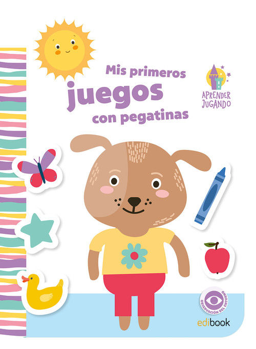 APRENDER JUGANDO - LIBRO DE PEGATINAS - Nº 1