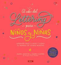 EL ABC DEL LETTERING PARA NI¥OS Y NI¥AS - APRENDE