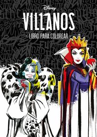 VILLANOS: LIBRO PARA COLOREAR