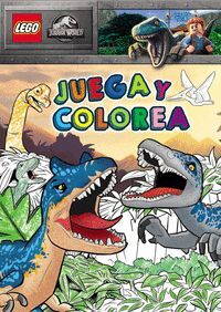 JURASSIC WORLD - JUEGA Y COLOREA