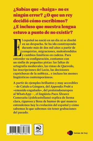 EL ESPAÑOL NO NACIÓ AYER